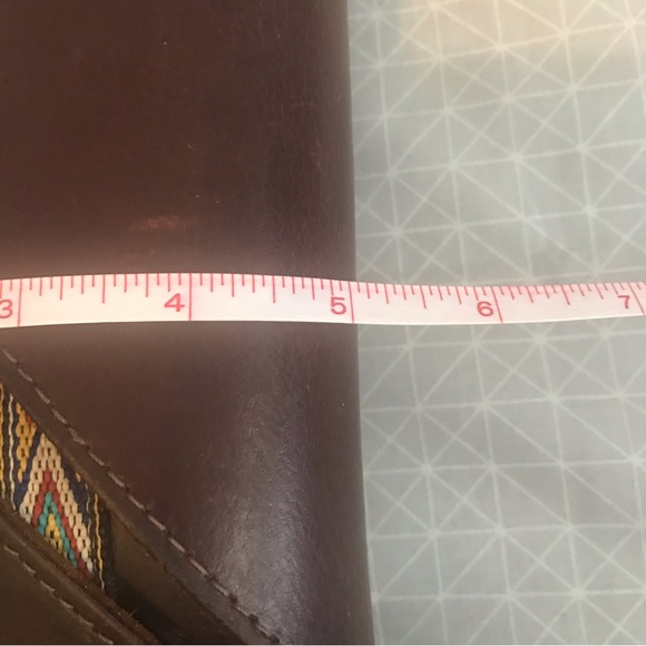 LM Leather Goods Vendue Southwest Clutch Wristlet - Picture 8 of 9